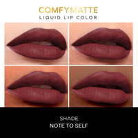 FACESCANADA Comfy Matte Liquid Lipstick - Note To Self 07 (Brown), Comfy Matte Liquid Lipstick - Fixed It For You 11 (Brown)