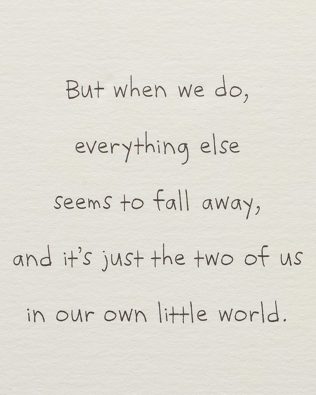 American Greetings Romantic Birthday Card (You-And-Me Moments)