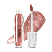 Hilary Rhoda Showstopper Liquid Eyeshadow | Gel-Based Formula | Shimmer Finish | Highly Pigmented | Blends Easily | Create Versatile Looks | 2ml (Rose Gold - Shade 03)