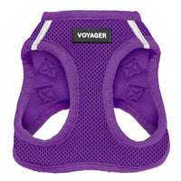 Voyager Step-in Air Dog Harness - All Weather Mesh Step in Vest Harness for Small and Medium Dogs and Cats by Best Pet Supplies - Harness (Purple), M (Chest: 16-18
