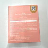 TIRTIR Mask All-Cover Cushion Foundation | Full coverage, Skin fit, Satin Glow Finish | Korean Cushion Foundation #27N CAMEL | 18g