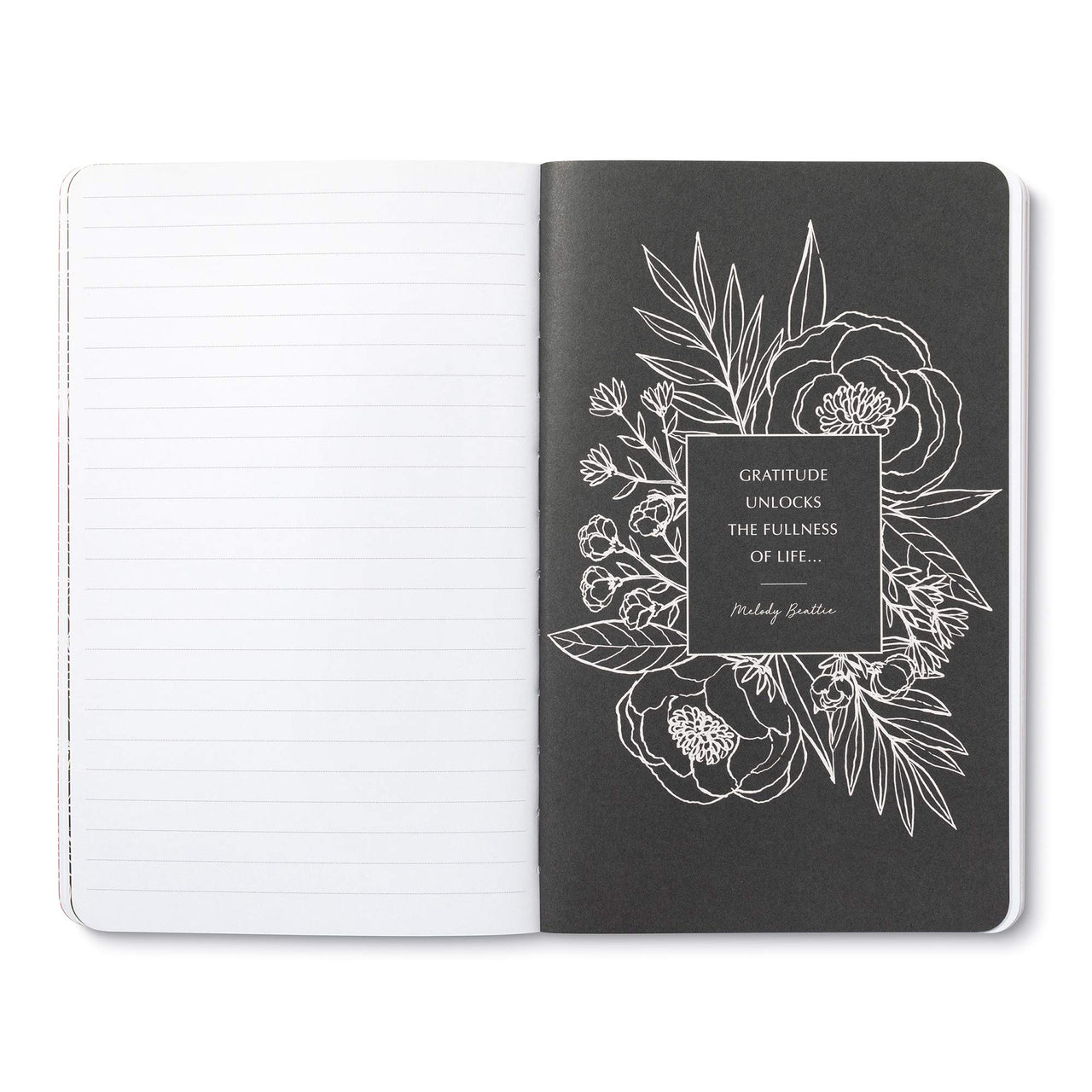 Compendium Softcover Journal - My heart gives thanks… – A Write Now Journal with 128 Lined Pages, 5″W x 8″H My heart gives thanks…