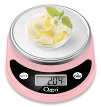 Ozeri Pronto Digital Multifunction Kitchen and Food Scale,Crystal Rose Crystal Rose