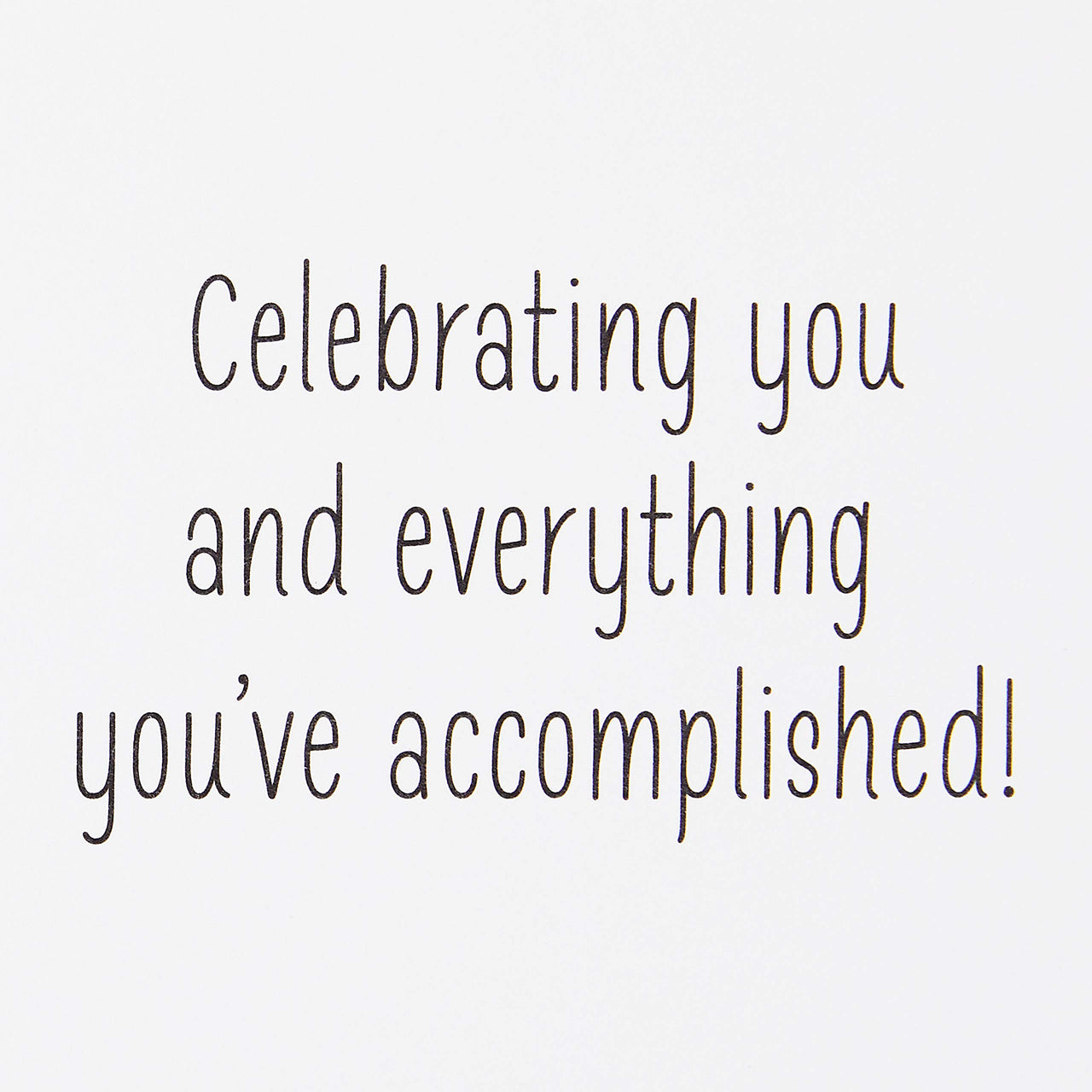 Hallmark Pack of Graduation Cards, Congrats (10 Cards with Envelopes) Congrats, 10 Cards with Envelopes