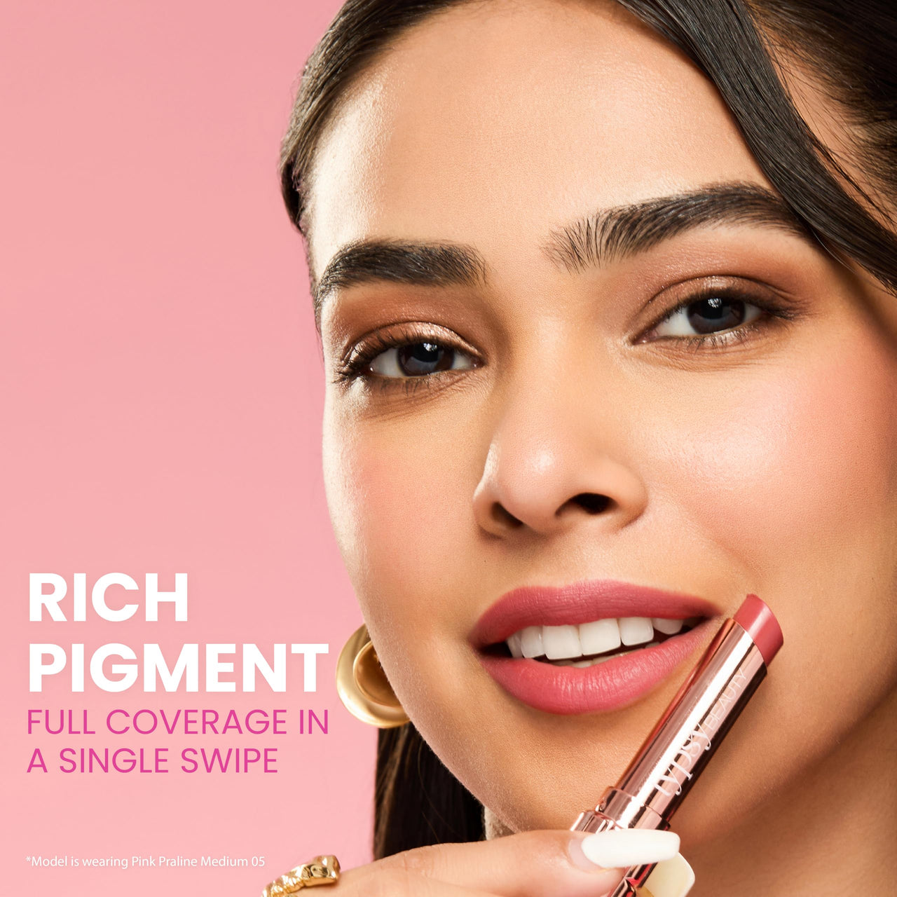 Typsy Beauty Lipstick Pink Praline Medium 05 (Matte)