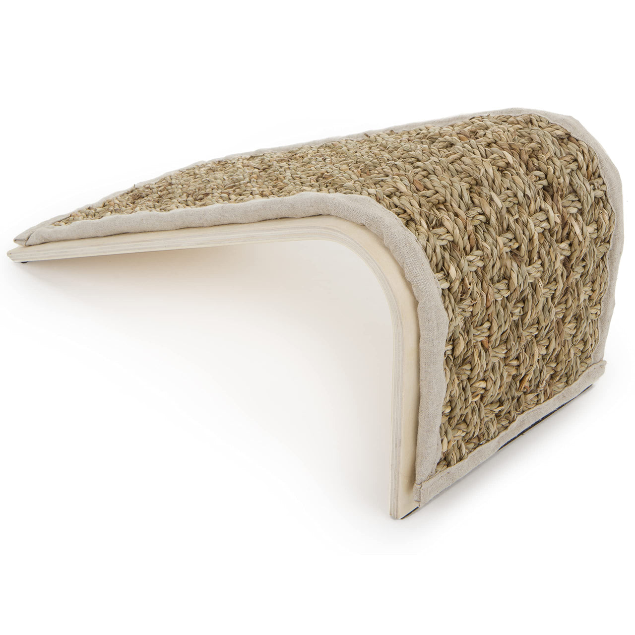Petlinks Sea Ramp Seagrass Angled Cat Scratcher, Catnip Included - Randomly Selected Color, One Size