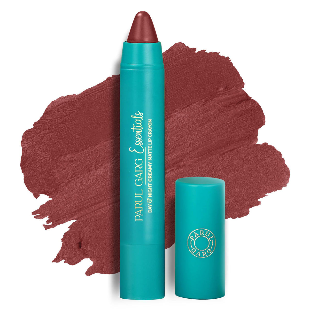 Parul Garg Beauty Creamy Matte Lip Crayon | Soft Matte & Hydrating Formula with Almond Oil & Vitamin E | Rich Pigment & Comfortable Wear | 100% Vegan (Rockstar 78)
