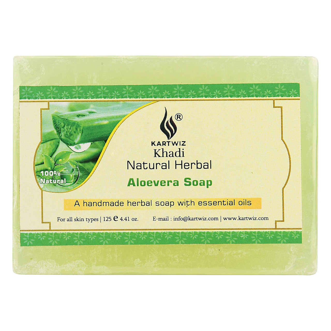 Khadi Natural Herbal Homemade Assorted Soap, Set Of 10