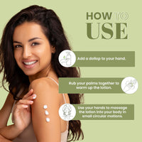 WildOak Super Moisturizing Body Lotion | 5X Vitamin E, Niacinamide, Matcha, Jojoba & Almond Oil | Intense Hydration & Skin Repair | Softens, Nourishes & Locks in Moisture | Non-Greasy | 100ml