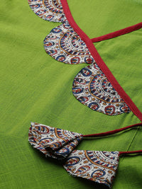 Yash Gallery Women's  Cotton Angrakha Kurta