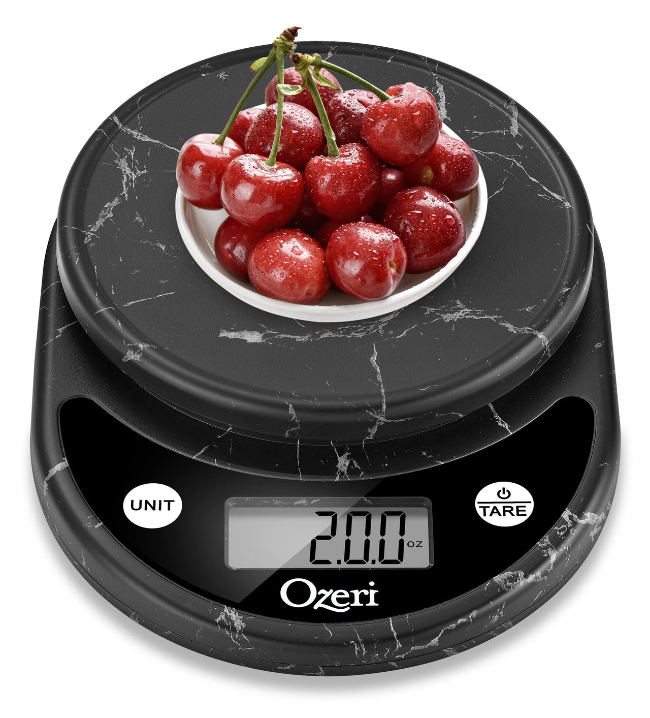 Ozeri Pronto Digital Multifunction Kitchen and Food Scale,Black Marble
