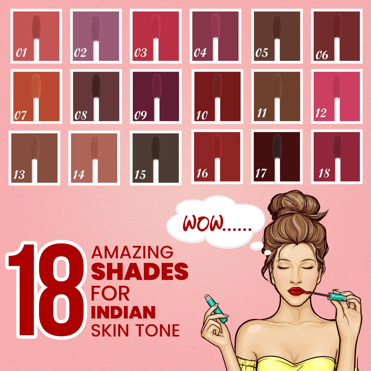 Shryoan Butter Luxe Satin Matte Liquid Lipstick | Ultra Pigmented, Long-Lasting, Non-Transfer Formula, Smooth Lip Color, Weightless Finish, Silky Matte Finish (6ml) (Shade 03, Shade 03)