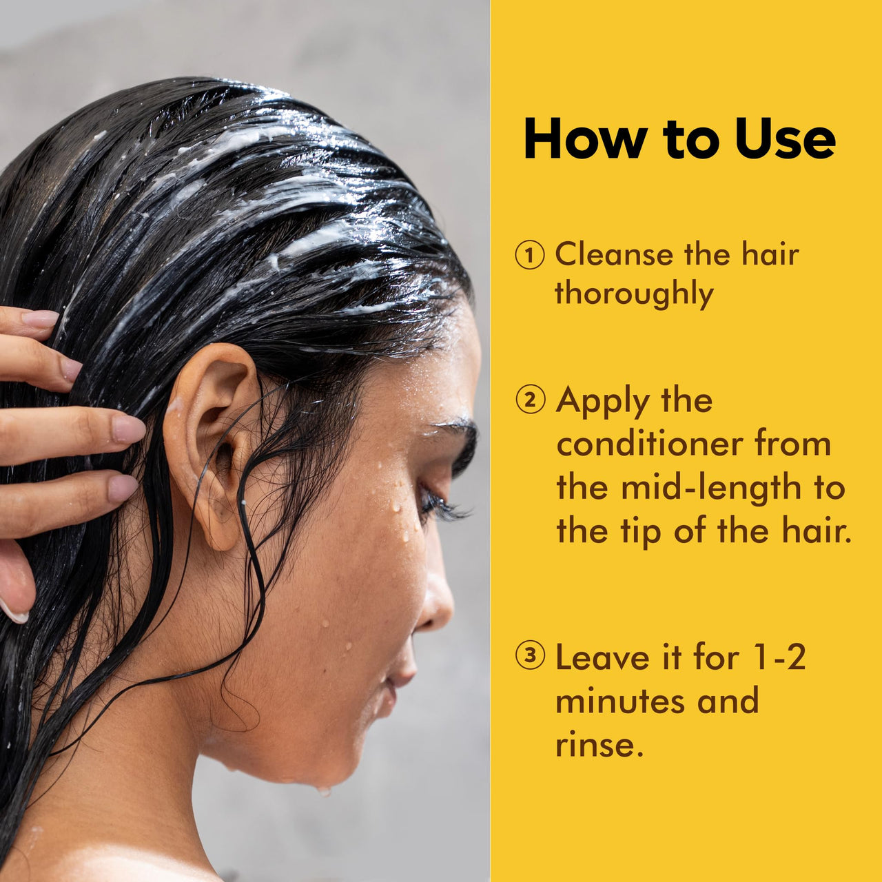 Naturali Damage Repair Conditioner, 180 Millilitre Enriched With Moringa Oil & Avocado For Silky & Smooth Hair, Revitalizes & Nourishes Damaged Hair (Coconut), Paraben & Sulphate Free