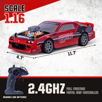 Flybar Hoonigan Camaro Remote Control Car for Kids – RC Cars, Race Car, 3.7V, 2.4 GHz, Detailed Replica Design, USB Rechargeable Battery Included, 1:16 Scale, 150 ft Range, 6 Mph