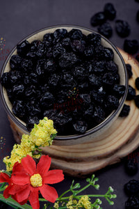 Berries & Nuts Dried Blueberries 400 Grams | Dried Fruits, Immunity Booster, Vitamins Rich, Vegan, Preservative Free | 2 Pack 200 Grams.