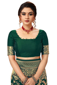 Nivah Fashion Women's  Banarasi Art Silk Saree with Blouse Piece