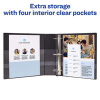 Avery Heavy-Duty View 3 Ring Binder, 2