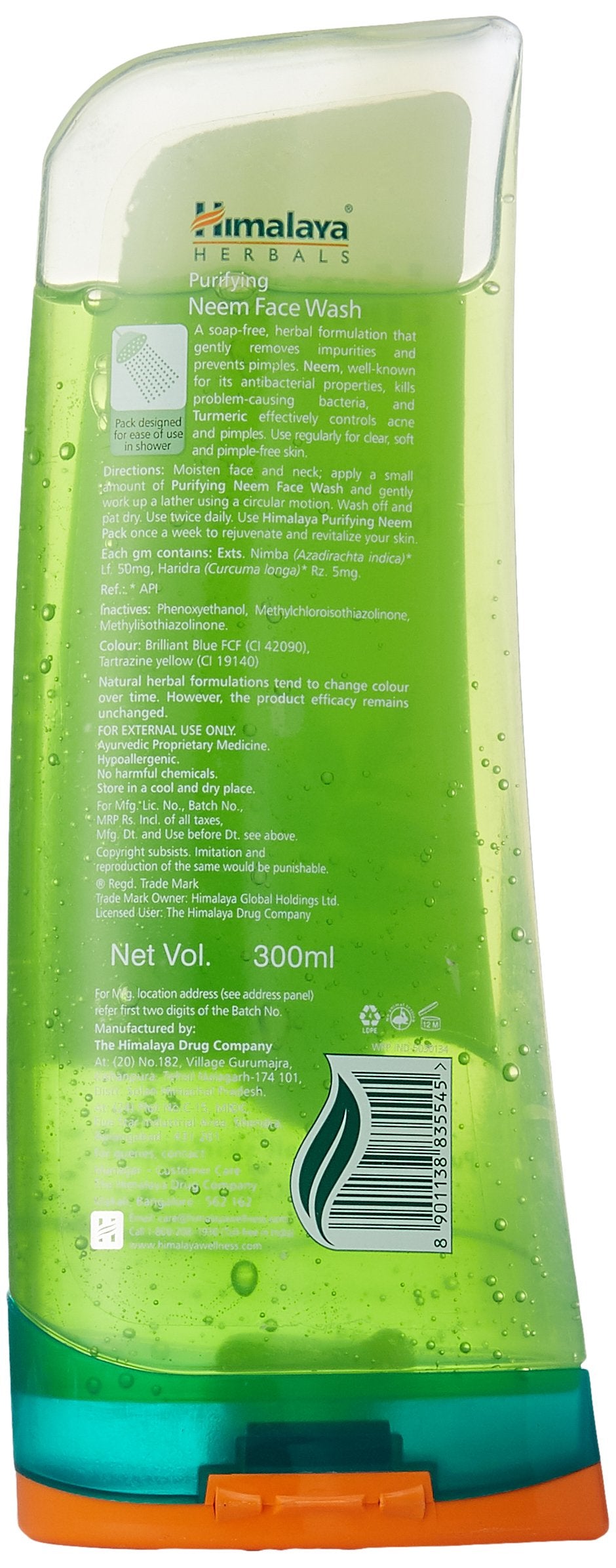Himalaya Herbals Purifying Neem Face Wash, 300ml and Himalaya Herbals Fairness Kesar Face Wash, 100ml