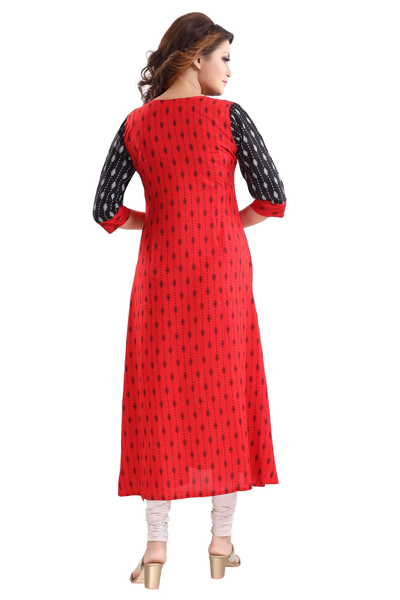 Priscilla RAYON COTTON FEEDING KURTIS FOR WOMEN WITH ZIPPERS