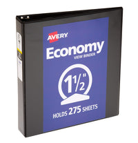 Avery Economy View 3 Ring Binder, 1.5