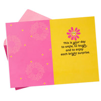 Hallmark Birthday Card for Girls (Retro Flowers)