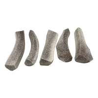 Elk Antler Chews for Dogs | Naturally Shed USA Collected Elk Antlers | All Natural A-Grade Premium Elk Antler Dog Chews | Product of USA, 5-Pack Small Split 5 Count (Pack of 1)