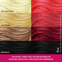 2.Oh! Italian- Pink Hair Color For Women & Men | Ammonia-Free DIY Semi Permanent Hair Color | Enriched with Argan Oil | Lasts upto 12-15 Washes | Pack of 2