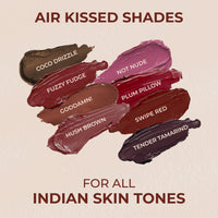 LoveChild Masaba Blurring Lip Tint, Not Nude (Pink), Lightweight, Velvety Matte Finish, Hydrating Lip Color with Hyaluronic Acid, Squalane & Shea Butter, For All Indian Skin Tones, 8ml