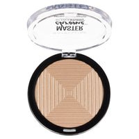 Maybelline New York The Blushed Nudes Palette Eyeshadow, 9g and Maybelline New York Face Studio Master Chrome Metallic Highlighter, Molten Gold, 6.7g
