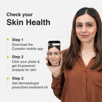 Cureskin Mineral Sunscreen Matte Finish Tinted SPF 50 PA++++ | Broad Spectrum Sun (UVA/UVB/IR) Protection with Titanium Dioxide, 50 g (Pack of 1)