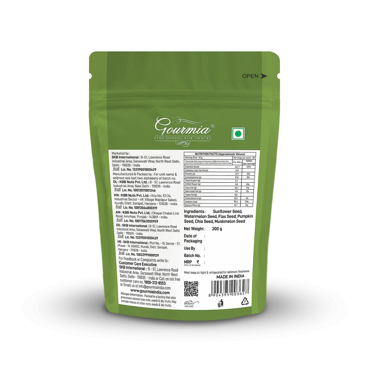 Gourmia Mixed Seeds 200g