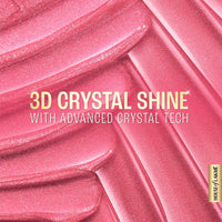 Lakmé Glitterati Lip Glaze, glossy finish, 3D crystal shine, for fuller & fabulous lips, non sticky, with vegan collagen for instantly plump lips, lip gloss, Hot Pink Cosmo