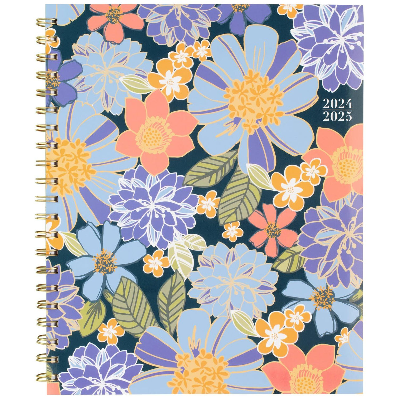 Cambridge Planner 2024-2025 Academic, Weekly & Monthly, 8-1/2" x 11", Large, Monthly Tabs, Flexible Cover, Bridgette (1712-905A)