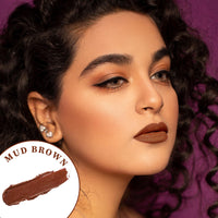 Pijn Luxe Comfy Matt Lipstick Mud Brown | 12HR Long-Lasting, Smudge-Proof & Waterproof | Lightweight, Smooth Matte Finish With Vitamin E & Lip Repair | Lipstick for Women