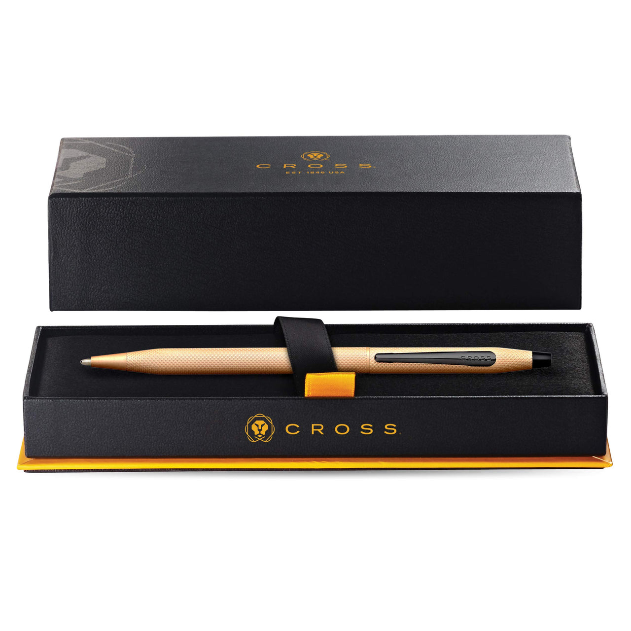 Cross Classic Century Refillable Ballpoint Pen, Medium Ballpen, Includes Premium Gift Box - Brushed Rose Gold