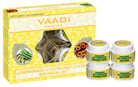 Vaadi Herbals Lemongrass Anti Pigmentation Spa Facial Kit with Cedarwood Extract, 70g