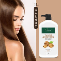 TryOnes Walnut Volume and Bounce Shampoo | For Fine and Thinning Hair| Volumizing Shampoo for Thin Hair 1000 ml