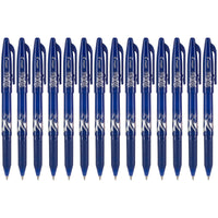 PILOT FriXion Ball Erasable & Refillable Gel Ink Stick Pens, Fine Point, Blue Ink, 14-Pack