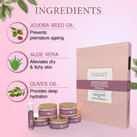 Aryanveda Anti Aging Facial Kit for Glowing Skin (260g), Repairs Wrinkles, Reduce Fine Lines, Remove Dead Skin Cells, All Skin Type for Men & Women (6 Units)