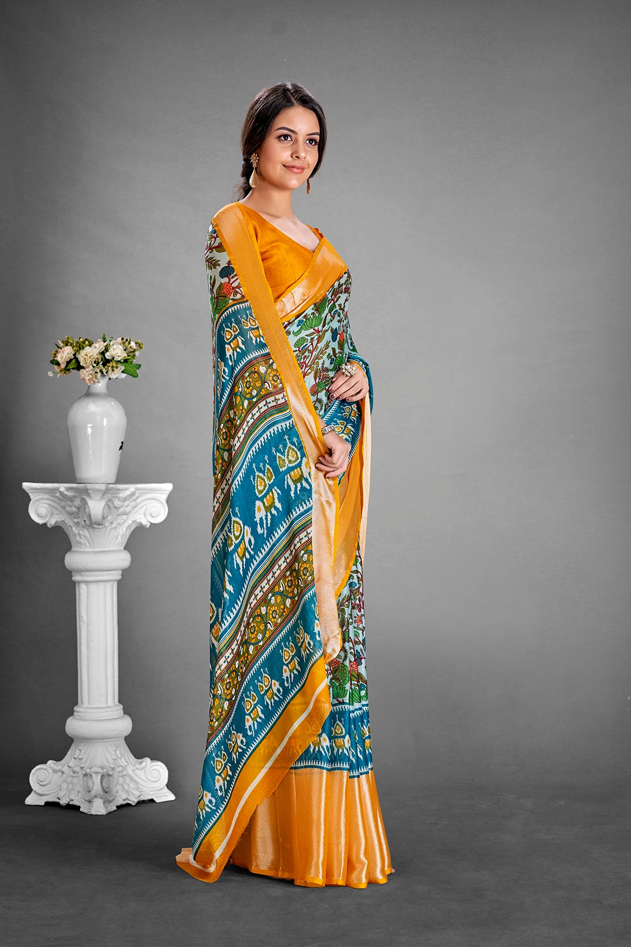 Amazon Brand - Myx Women Women Saree