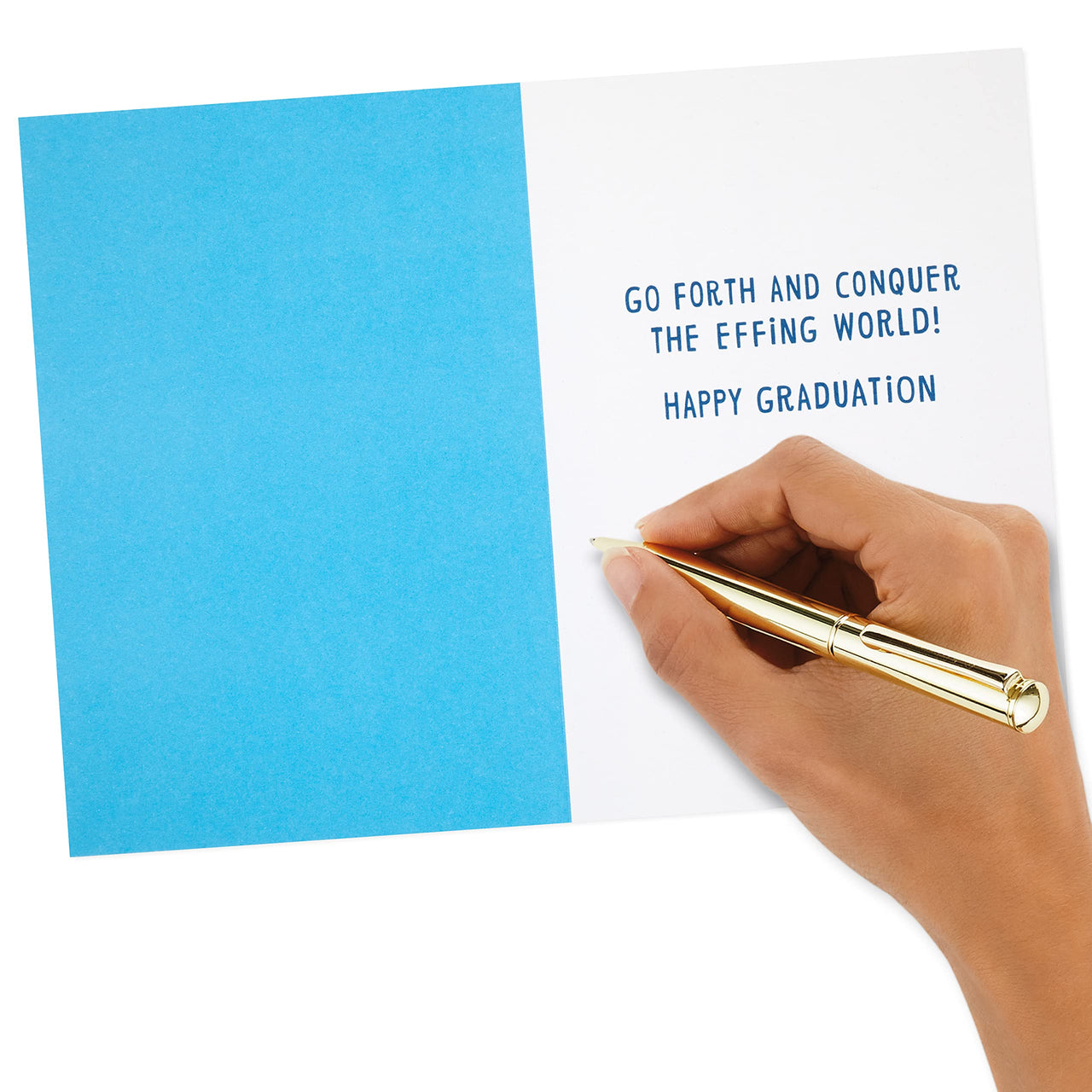 Hallmark Shoebox Funny Graduation Cards, Conquer the World (6 Cards with Envelopes) Graduation, Conquer the World