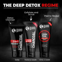 Beardo Activated Charcoal Face Wash for men, 100ml | For Deep Pore Cleaning and Removes Dirt | face wash for acne and pimples | face wash for oily skin