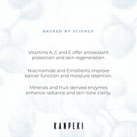 Kanpeki Vita Mineral Complex Face Cream | Reduces Discoloration & Provides Hydration | Contains Lotus, Williow Bark & Honey Extracts | Japanese Skin Care Product | Dry to Normal Skin