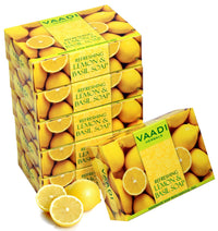 Vaadi Herbals Super Value Refreshing Lemon and Basil Soap, 75gms x 6
