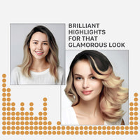 Streax HC Highlighting Kit Blonde Hair Colour, Vibrant Blonde 180g 12 gm Box