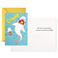 Hallmark Birthday Cards for Kids Assortment, Shark and Unicorn (12 Cards with Envelopes) Kids Birthday