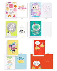 American Greetings Deluxe Kids Birthday Card Assortment, Bright and Cheerful Designs (40-Count)