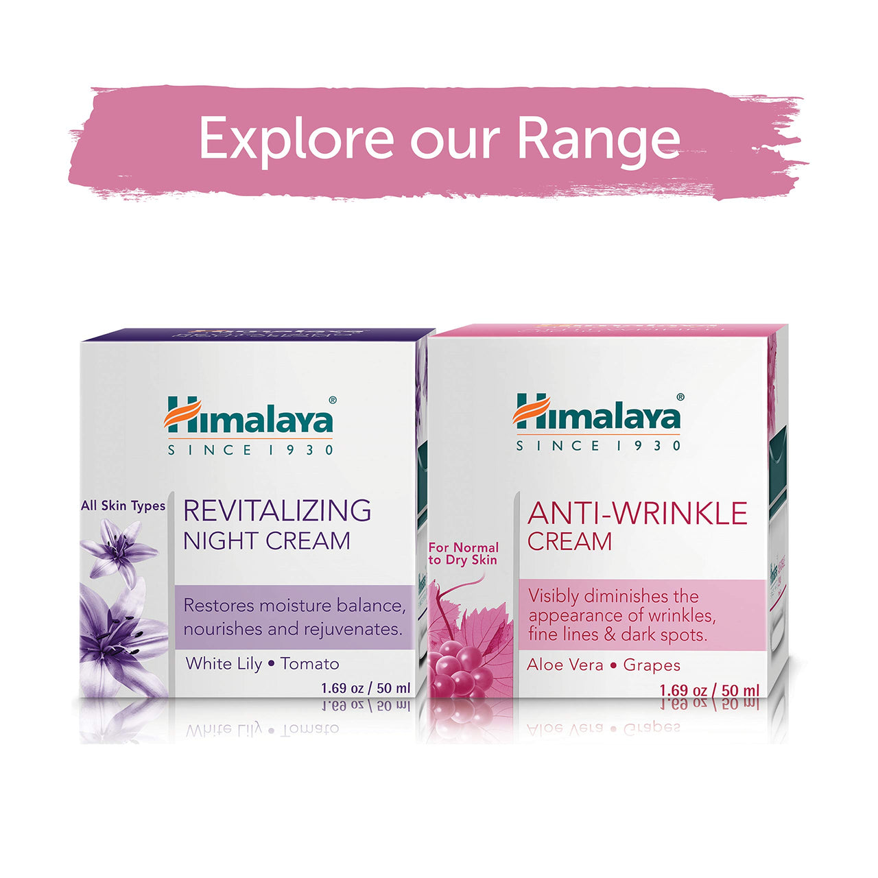 Himalaya Anti-Wrinkle Cream For Men/Women With Aloevera & Grapes | Reduce Wrinkles, Fine Lines & Age Spots | Clinically Tested Aha-Rich Formula | No Alcohol-No Parabens | For Normal To Dry Skin| 50G