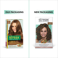 Streax Permanent Hair Colour, 100% Grey coverage, Infused with Argan and Walnut Oil, Long Lasting Cream Hair Colour for Women, Blonde hair Colour, 7.3 Golden Blonde, 120 ml, Pack of 1