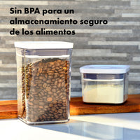 OXO Good Grips POP Container - Airtight Food Storage - Big Square Tall 6.0 Qt Ideal for bulk snacks and cereal 6.0 Qt - Square - Bulk Food